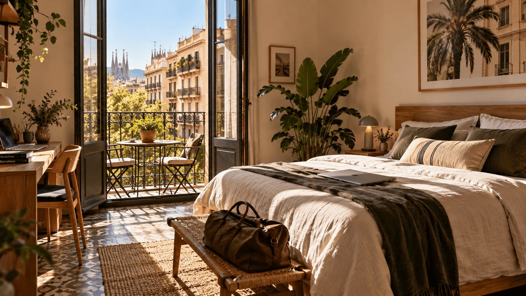 Member stay in a Barcelona apartment