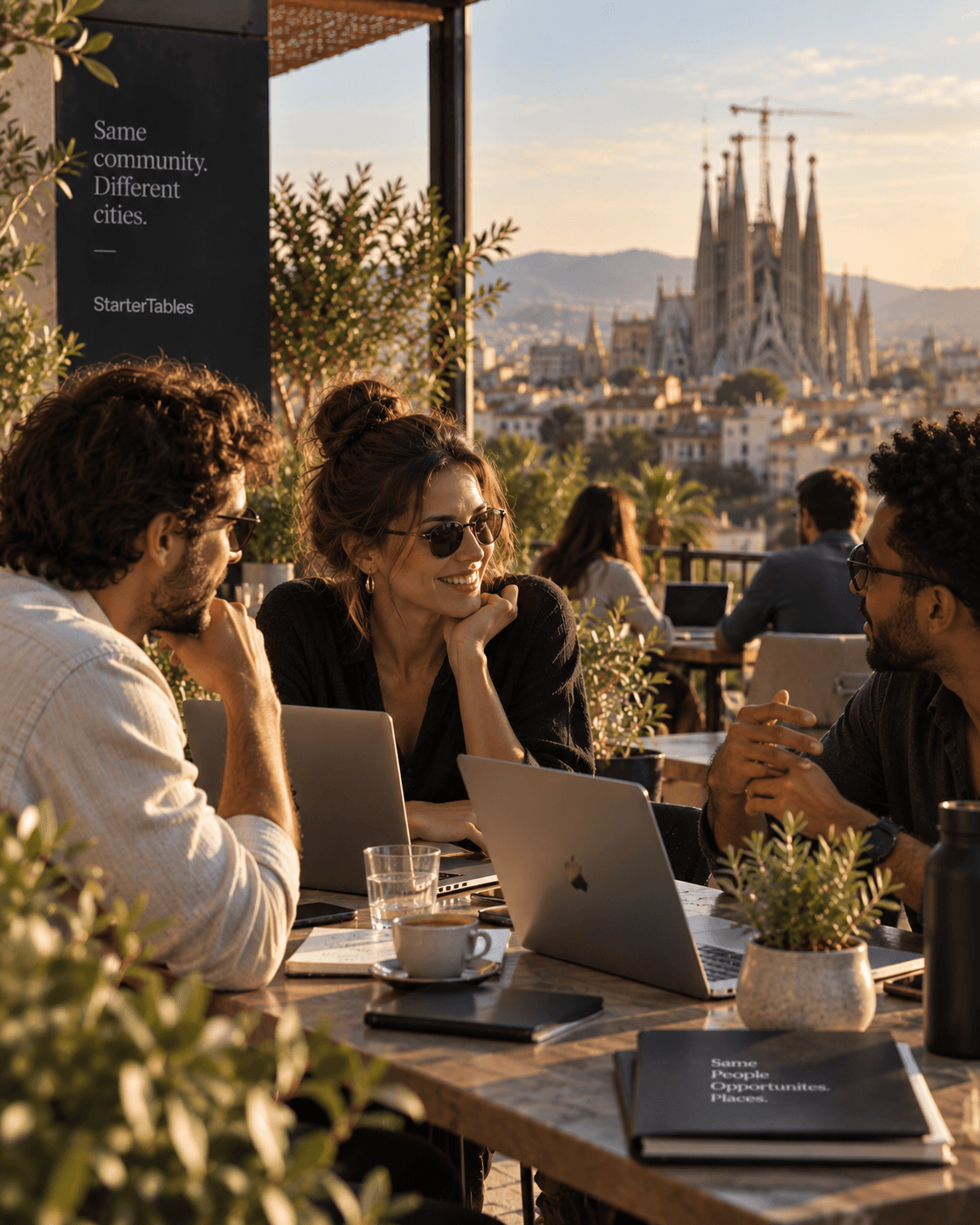 StarterTables members meeting in Barcelona